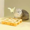 Self-Amusing Feather Bell Teaser - Interactive Kitten Puzzle Maze Puzzle Toy for Boredom Relief, Pet Plaything