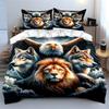 "Majestic guardians of nature." Bedding sets Duvet covers Pillowcases(1* Duvet Cover 2* Pillowcases without duvet insert)