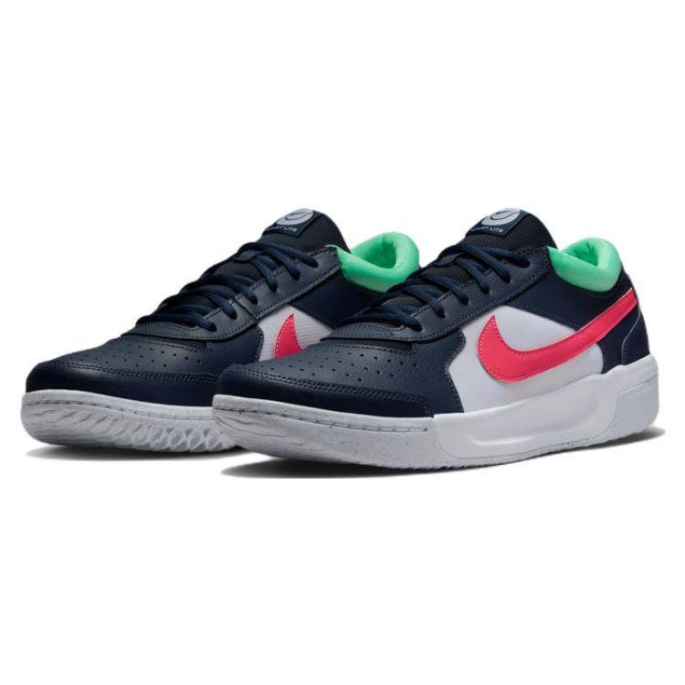 Nike Court Zoom Lite 3 Obsidian Hyper Pink Men Sneakers Blue Green-Glow White DH0626-402