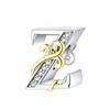 Copper Full Series Of A-Z Letters Pendant Charms For Originalbracelet Charm Necklace Diy Female Jewelry