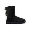 UGG Bailey Bow Stripe Snow Boots Women Boots Black 1090941-BLK