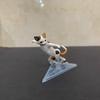 Skating Cat Gashapon Toys Grey Orange Calico Creative Lovely Figure Model Decoration Ornaments Cat Toys