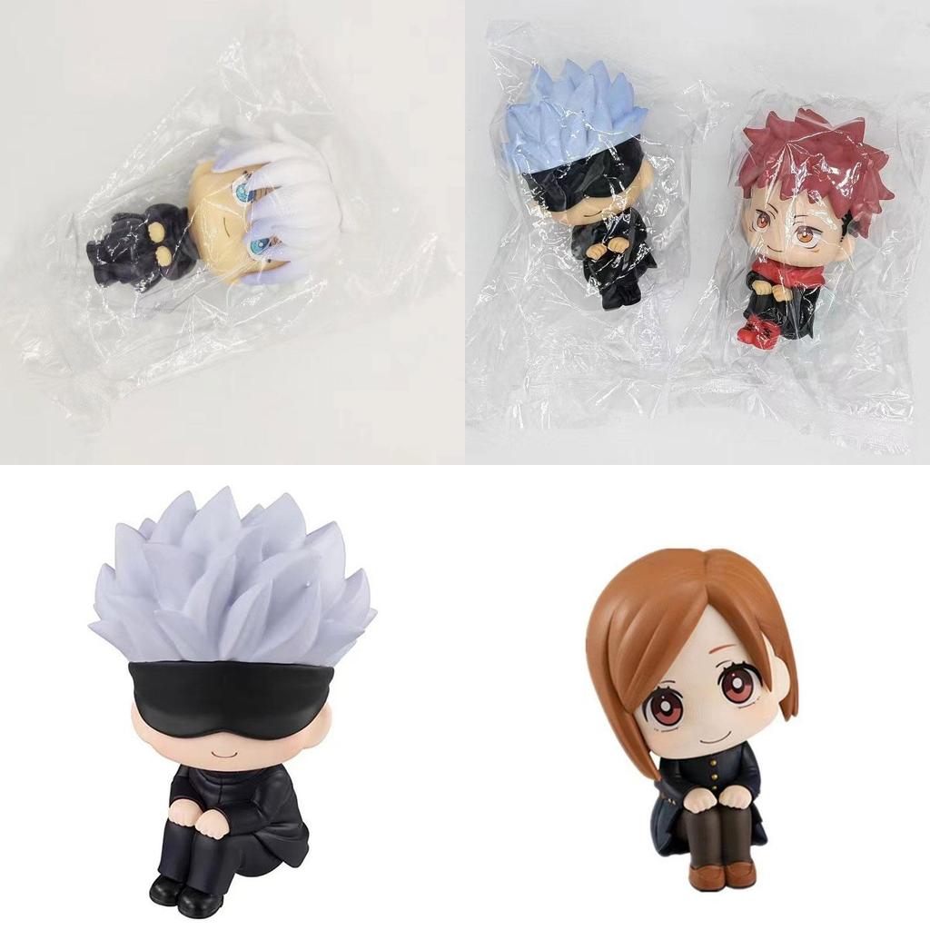 Q-version Jujutsu Kaisen Wataru Gojo Pvc Figure Cake Decoration Toy