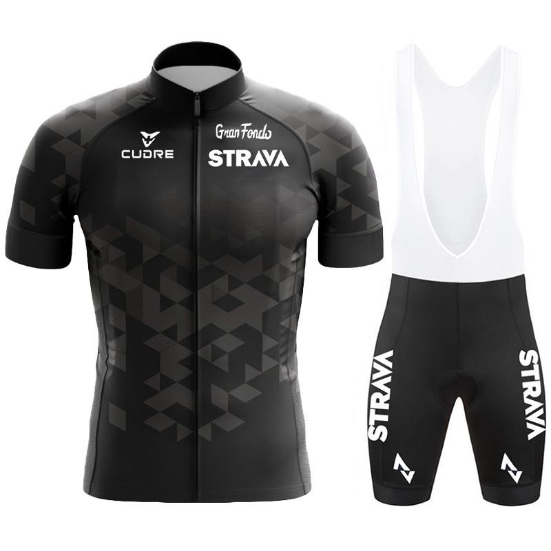 2022 event cycling suit Strava Tour de France short-sleeved overalls cycling suit