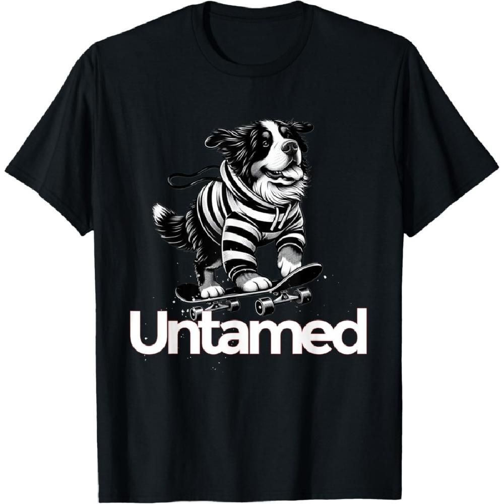 

Bernese Mountain Dog Berner Untamed T-Shirt for Men Women XXXXXL чорний
