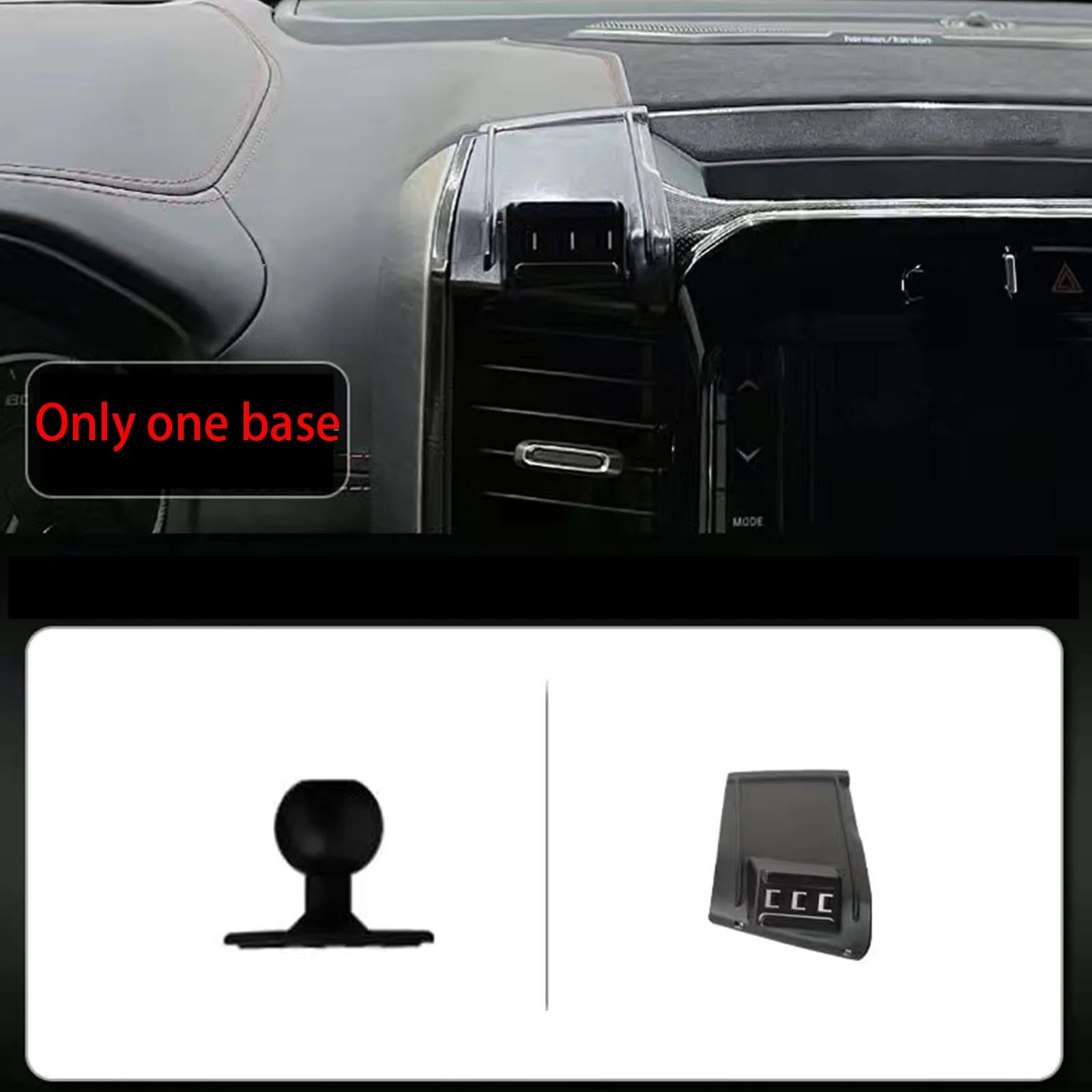 

for Ram 1500 2018-2025 Car Phone Holder Screen Navigation Bracket Clip Base Magnetic Energy Wireless Charging Rack