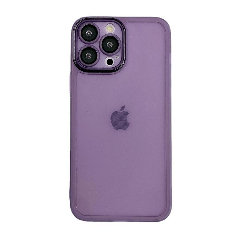 Lens Film for iPhone13promax Mobile Phone Case XR Matte Apple 14PLUS Transparent 12 Protective Case 11