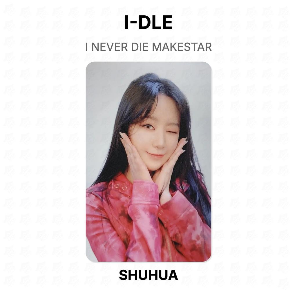 I-DLE I NEVER DIE MAKESTAR Fotocarta Ufficiale