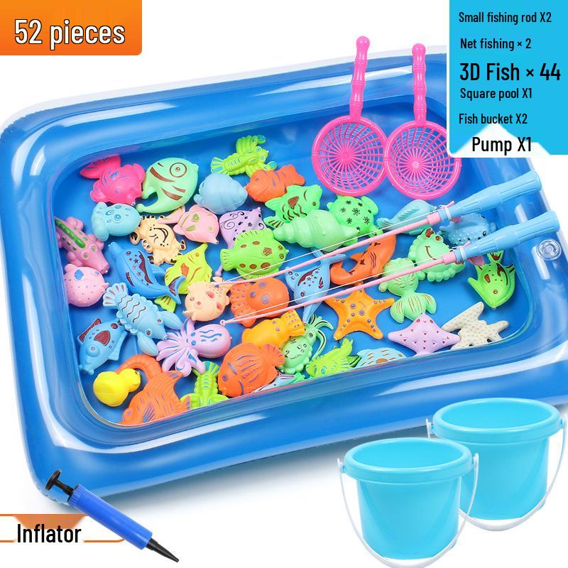 Children's Magnetic Fishing Toy Set – Summer Educational Role-Playing Game for Kids
