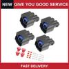 Pack of 4 For Ford Fuel Injector Connector Adapter Plug Clip Kit 1U2Z14S411BPA