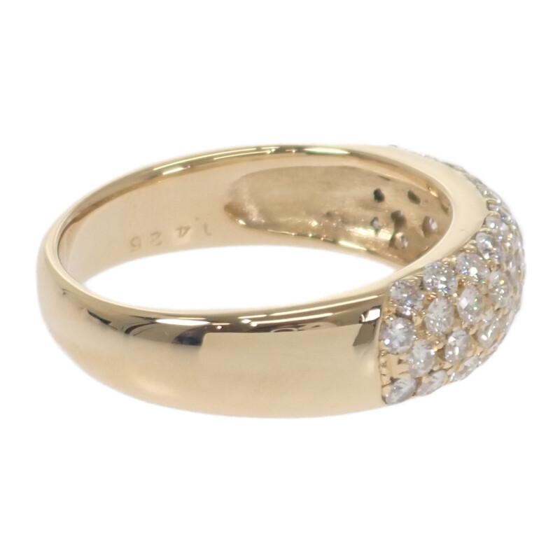 no brand  #23(JP Size) ring K18 yellow gold mens