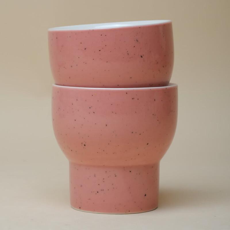 Mobai Qiushanfang Chunhua Series Handmade Ceramic Cup Set