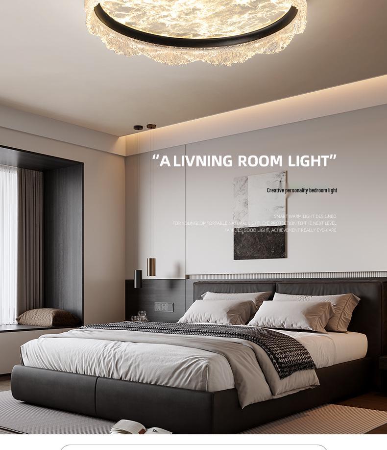 Xieduo 2025 Italian Light Luxury Ceiling Light for Eye Protection in Young Adult Bedrooms