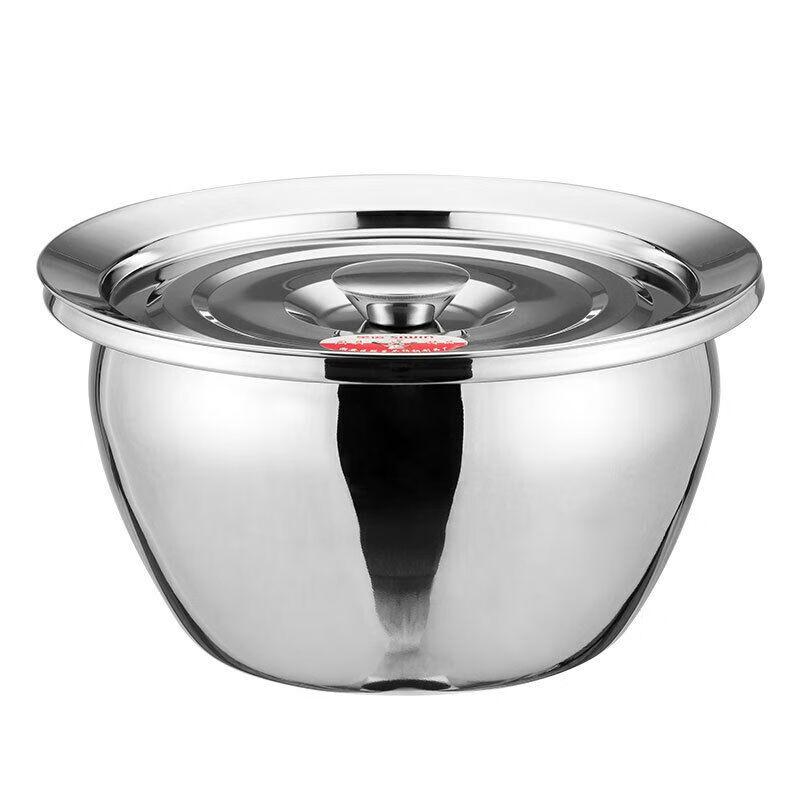 Homeglen Thick Stainless Steel Kitchen Oil Basin with Lid