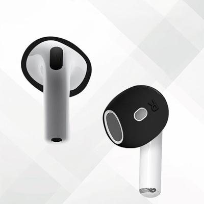 1Pair Silicone Ear Pads For Airpods 4 Case Wireless Earphones Protective Ear Caps Covers Airpods 4 Earpads Eartips