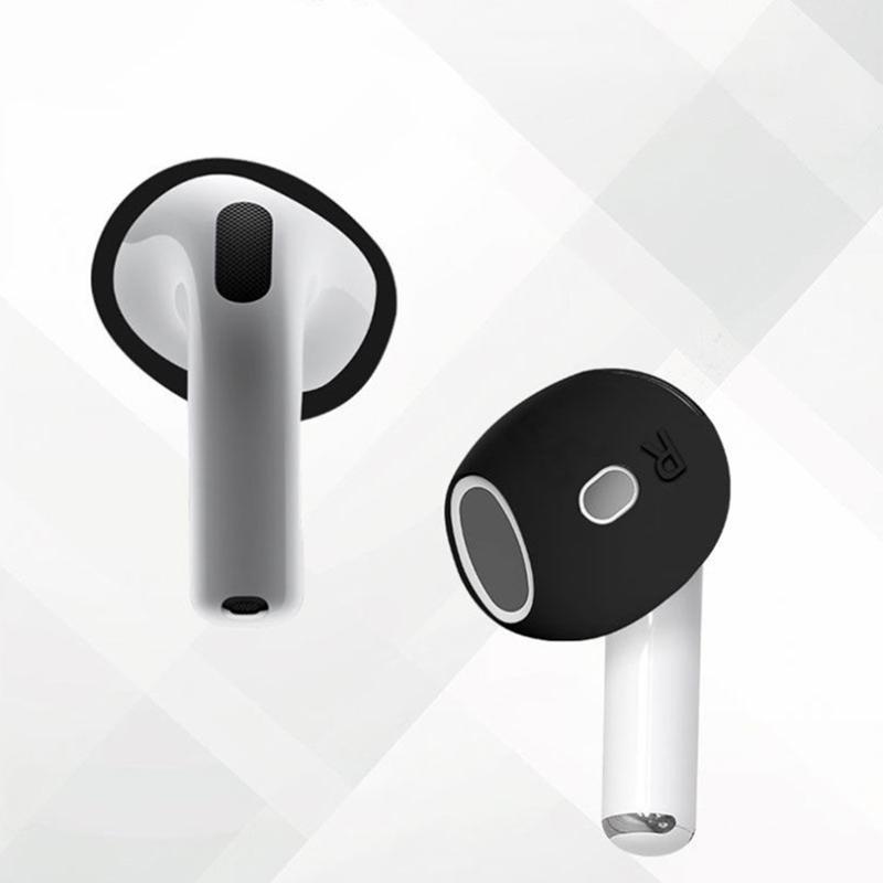 1 Paar Silikon-Ohrpolster für Airpods 4-Hülle, kabellose Ohrhörer, schützende Ohrkappen, Abdeckungen für Airpods 4, Ohrpolster, Ohrstöpsel