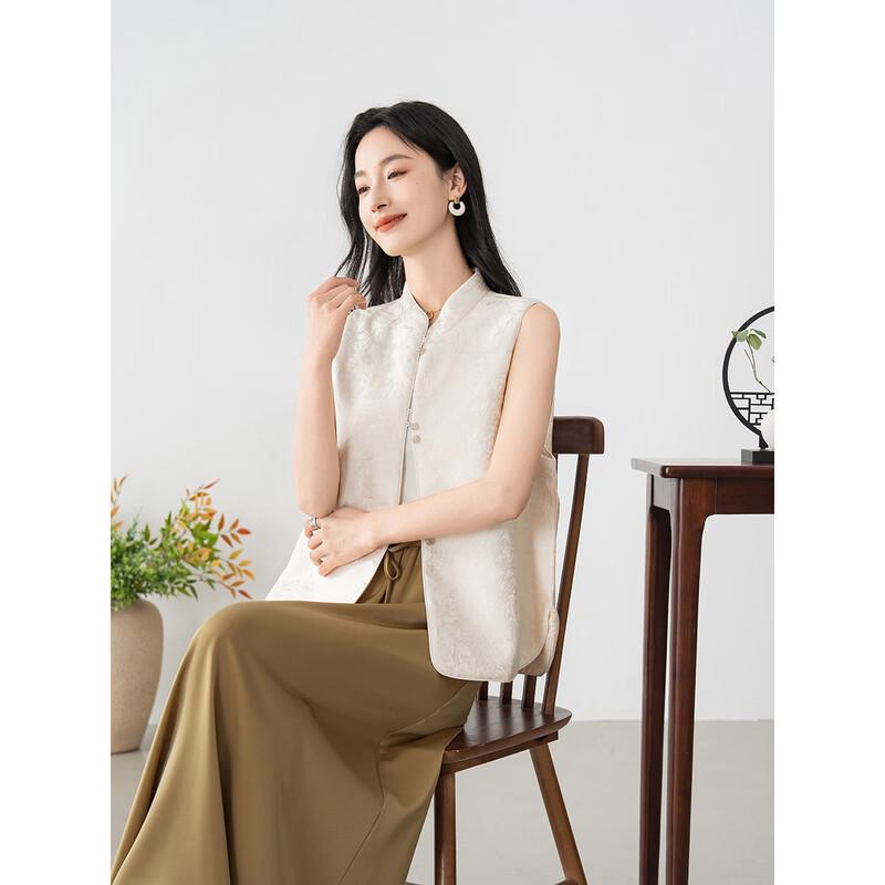 Aiyilian Women's New Chinese Embroidered Vest