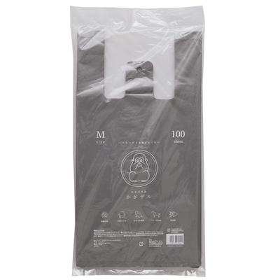 In Feine Antibakterielle Deodorierende Tasche Kagazaru Müllbeutel Sauber Farbig Größe M 100 Stück x 22 x Tiefe [Hergestellt in Japan] Geruchsfrei Ca.. 6.7L (43 13cm)