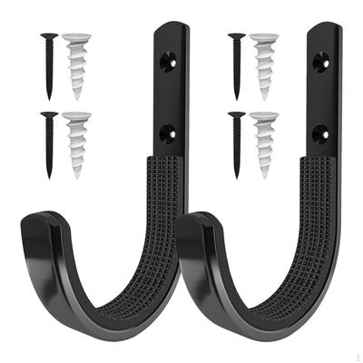 2Pcs Garage Storage Hooks Wall Mount Organizer Hangers Utility for Hanging
