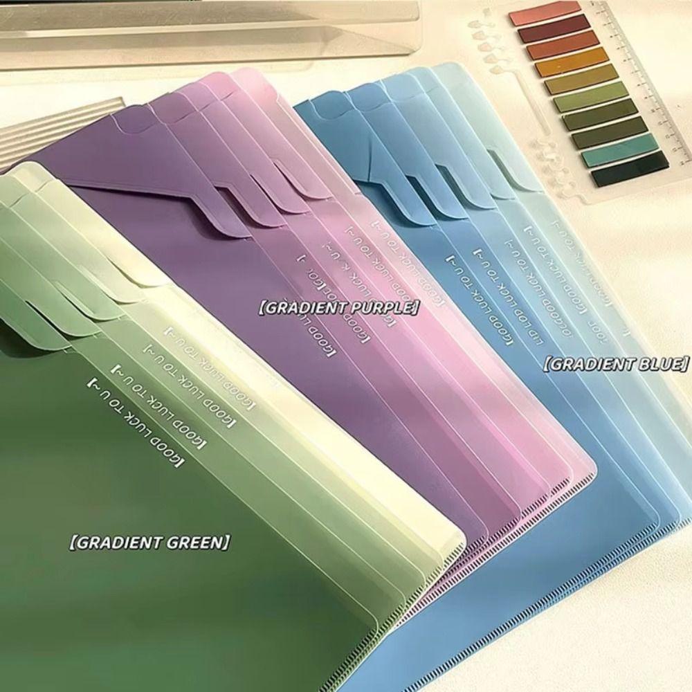 Large Capacity File Organizer Sorting Storage Document Bag Creative File Folders For Student