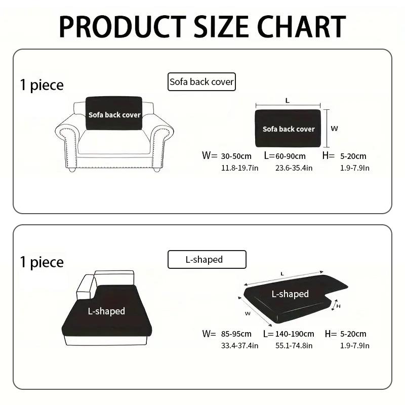 Elastic Sofa Cover Luxury Adjustable Elastic Couch Cover For Living Room Sofa Seat Cover 1 2 3 4 Seat L Shaped Full Set