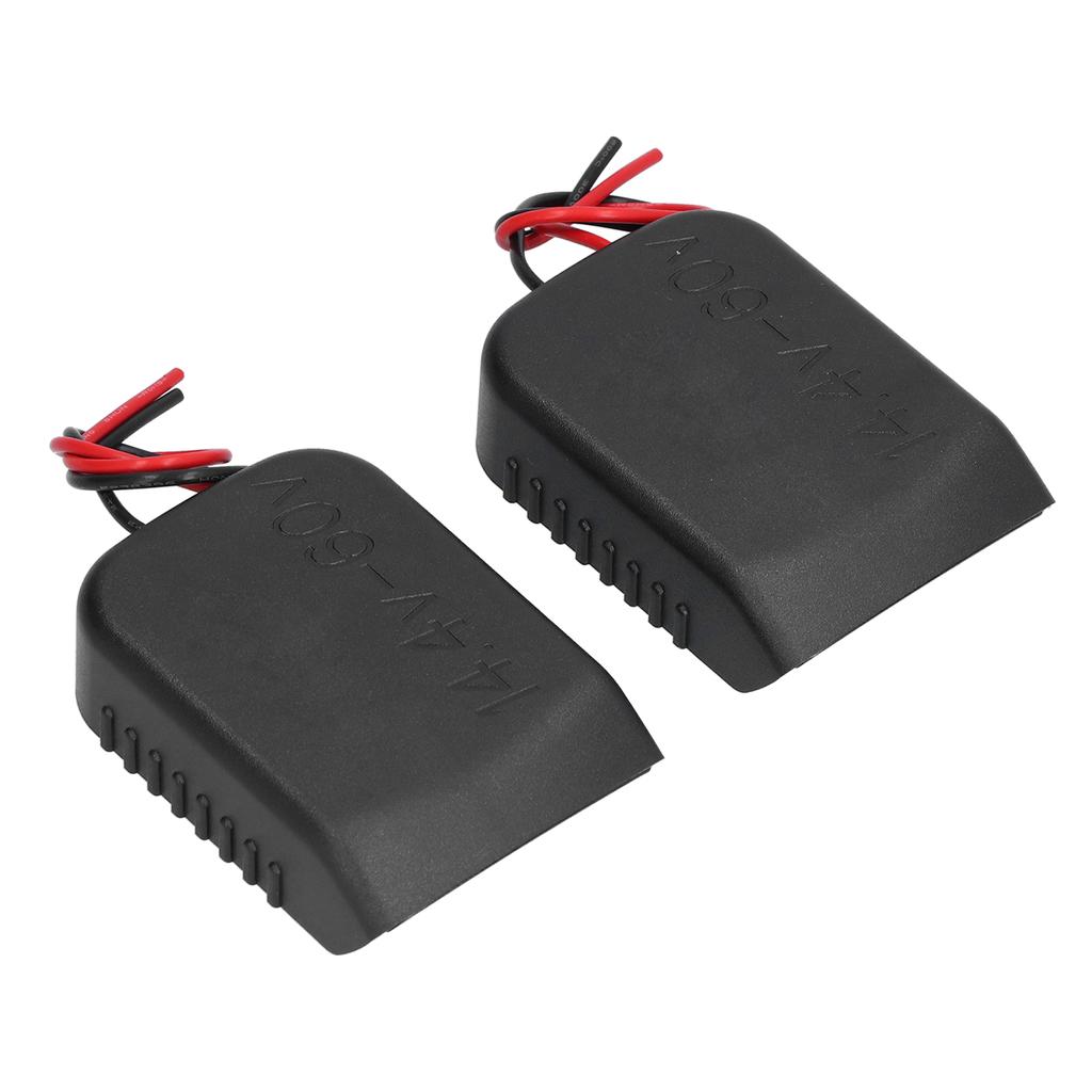2Pcs Battery Adapter Dock Mount Connector with 14 Gauge Wire Power Tools Supplies 14.4‑60V