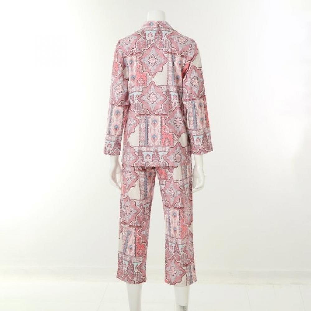 Wacoal 100 Cotone Lavorato a Maglia Paisley Donna S pigiama Wpa2506w