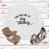 European & American Style Loose Fit Long Sleeve Printed Round Neck Hoodie