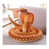 [dokidoki] Snake Cobra Cushion Body Pillow Stuffed Toy Cute Real Cute Animal Nap Pillow Reptile Prank Event Party Goods Halloween Present Cute Moe