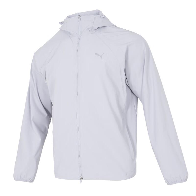 Puma Outdoor Windproof Training Running Woven Long Sleeve Jacket Men Jacket 694461-82 S