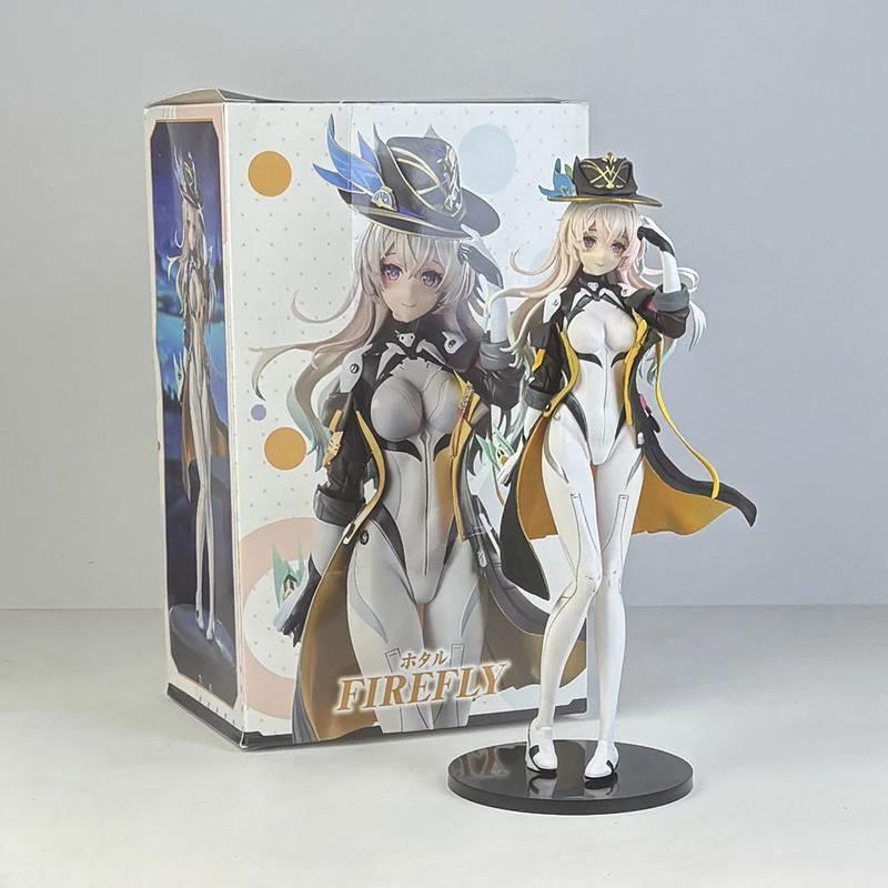 25cm Honkai Star Rail Firefly Kombinezon do Jazdy 1/7 PVC Figurka Akcji Figurka Anime Model Zabawki Kolekcja Lalka Prezent