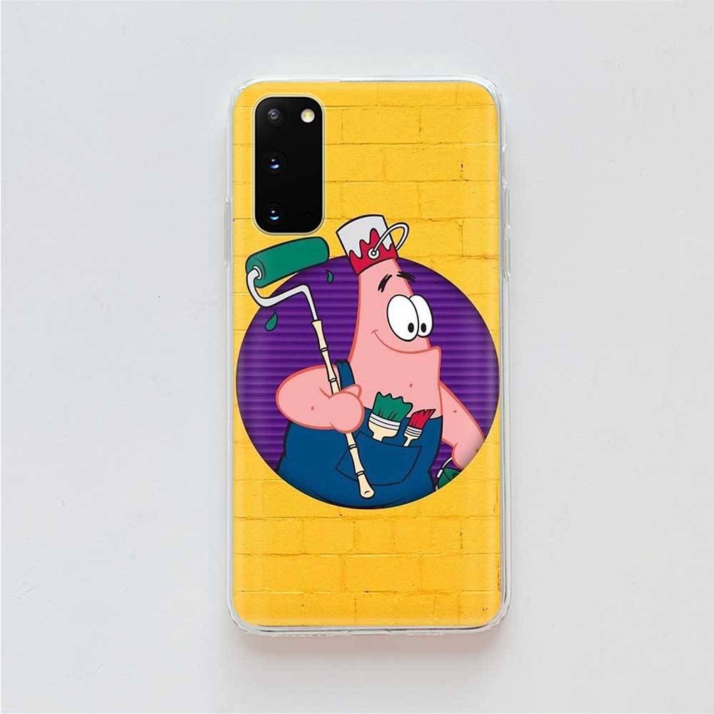 

AS18 Губка Боб мультфильм прозрачный чехол для Samsung A04 A14 A23 A34 A54 M23 M33 M52 M53 Realme 10 9 C30S C35 C55 VIVO Y02 Y21 Y33S Y51 X80 V25 крышка Realme 9 бездна