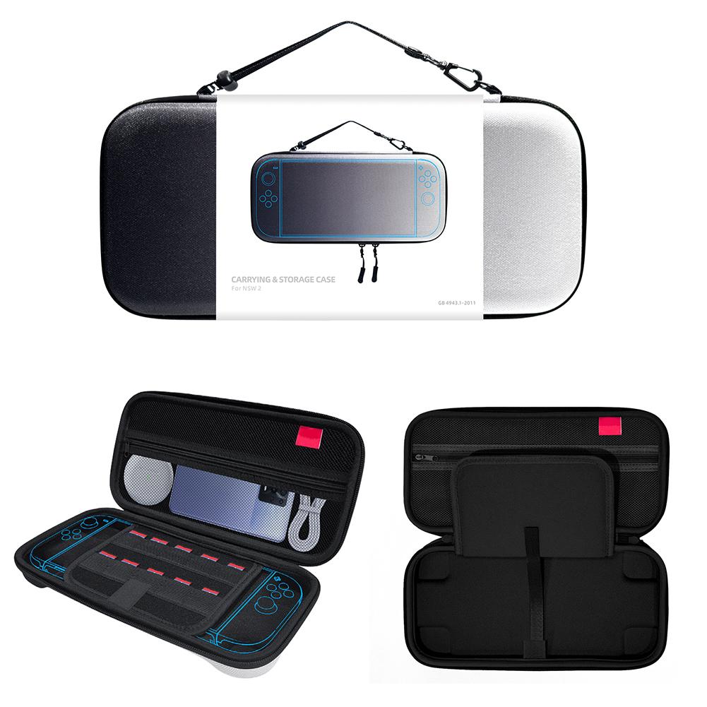 Carrying Case for Nintendo Switch 2 Console Portable Storage Bag Hard Shell Pouch Travel Carrying Protective Case Accessories