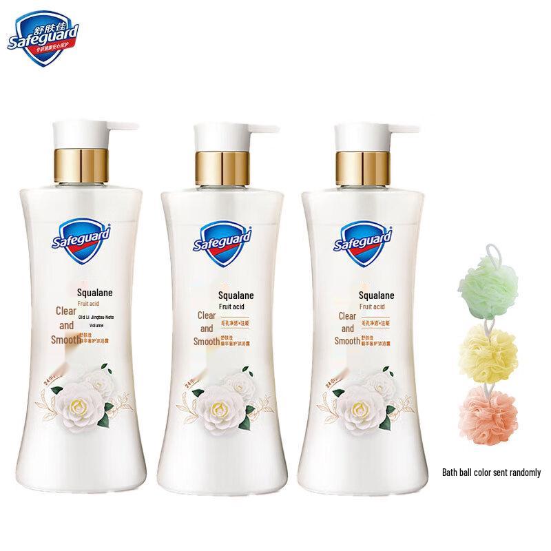 

Safeguard Camellia Fragrance Shower Gel (3 x 570g)