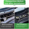 Fit for 2017-2020 Model 3 Air Intake Grille, ABS Plastic Air Vent Protection Cover, Inlet Cover, Protect Net Moth Leaves Insect Guard