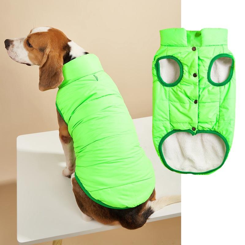 Dog Coat Puffer Vest,Dog Jacket Windproof Dogs Cold Weather Coats Pet Snowsuit Padded Vests, Puppy Winter Clothes for Small Dogs