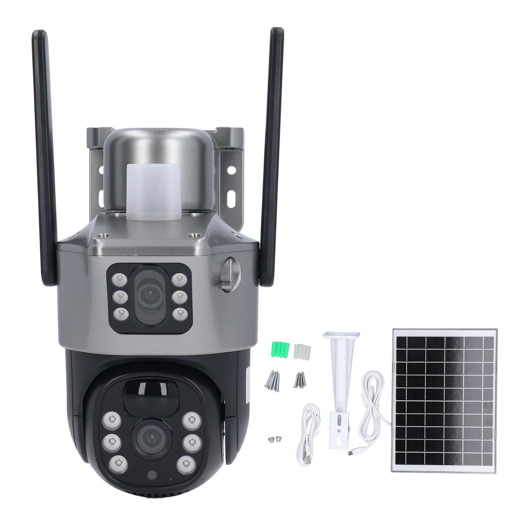 Solar Security Camera Outdoor WIFI Wireless HD Night Vision IP66 Surveillance Camera