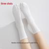 Sanqiang Simple Series Women's 100% Cotton Crew Socks