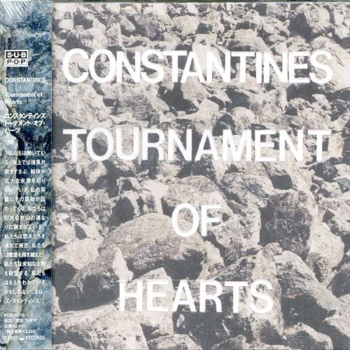 

CD CONSTANTINES - Tournament of Hearts PCD23718 Japan Music Others Used
