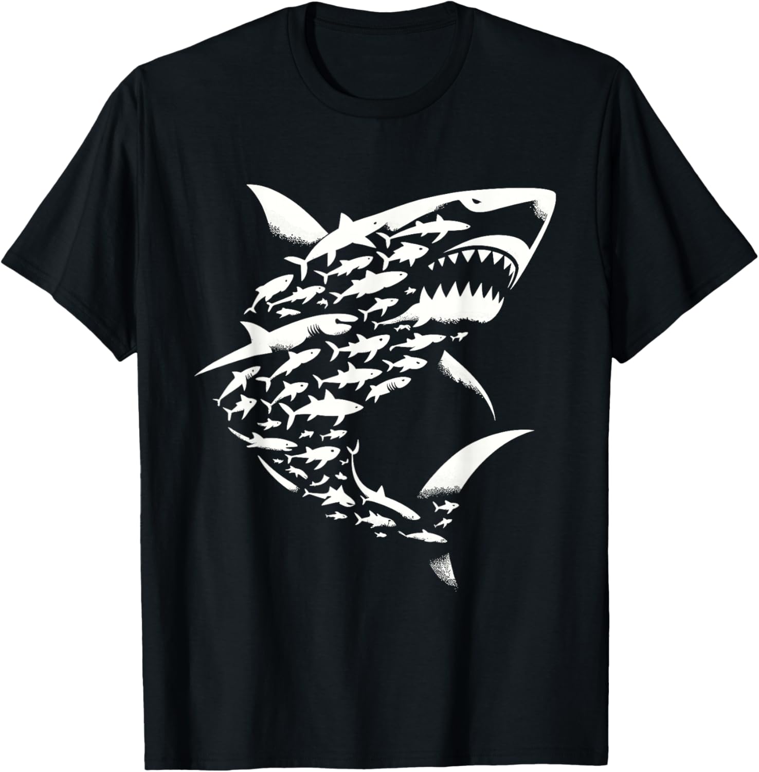 

Shark School Graphic Tee Unisexs Cool Science Marine Biology TShirt M