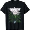 Sacred Geometric Nature Design for Men & Women T-Shirt