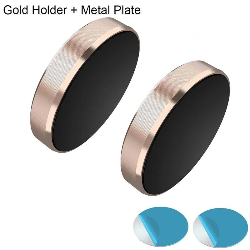 2Pcs Magnetic Mobile Phone Holder Car Dashboard Mobile Bracket Cell Phone Mount Holder Stand