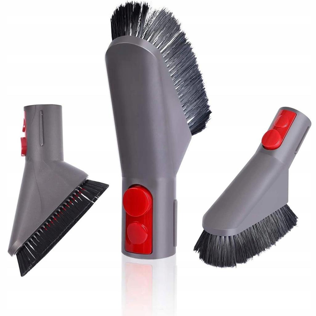 Rosfix Szczotka do Odkurzacza Dyson – Miękka Szczotka do Mebli | Szybkozłączna Konstrukcja | Kompatybilna z Modelami V7–V15