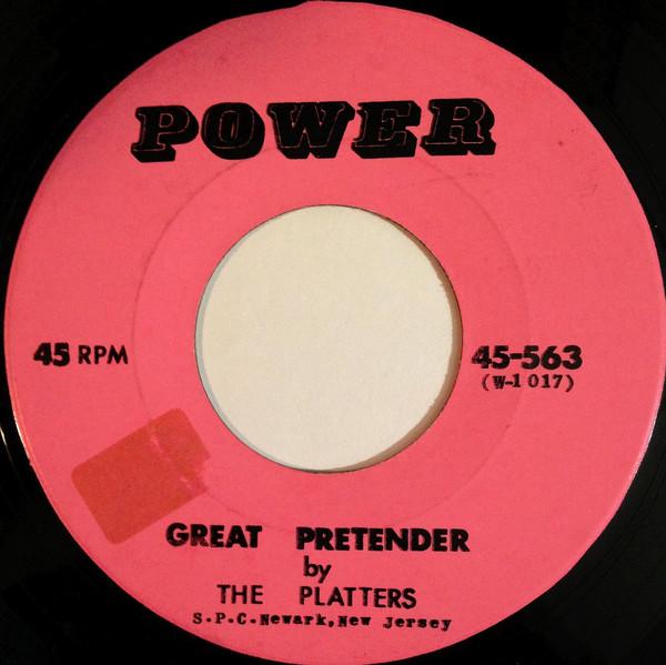 

7inch Record PLATTERS - Great Pretender 45563 Power US Rock Used