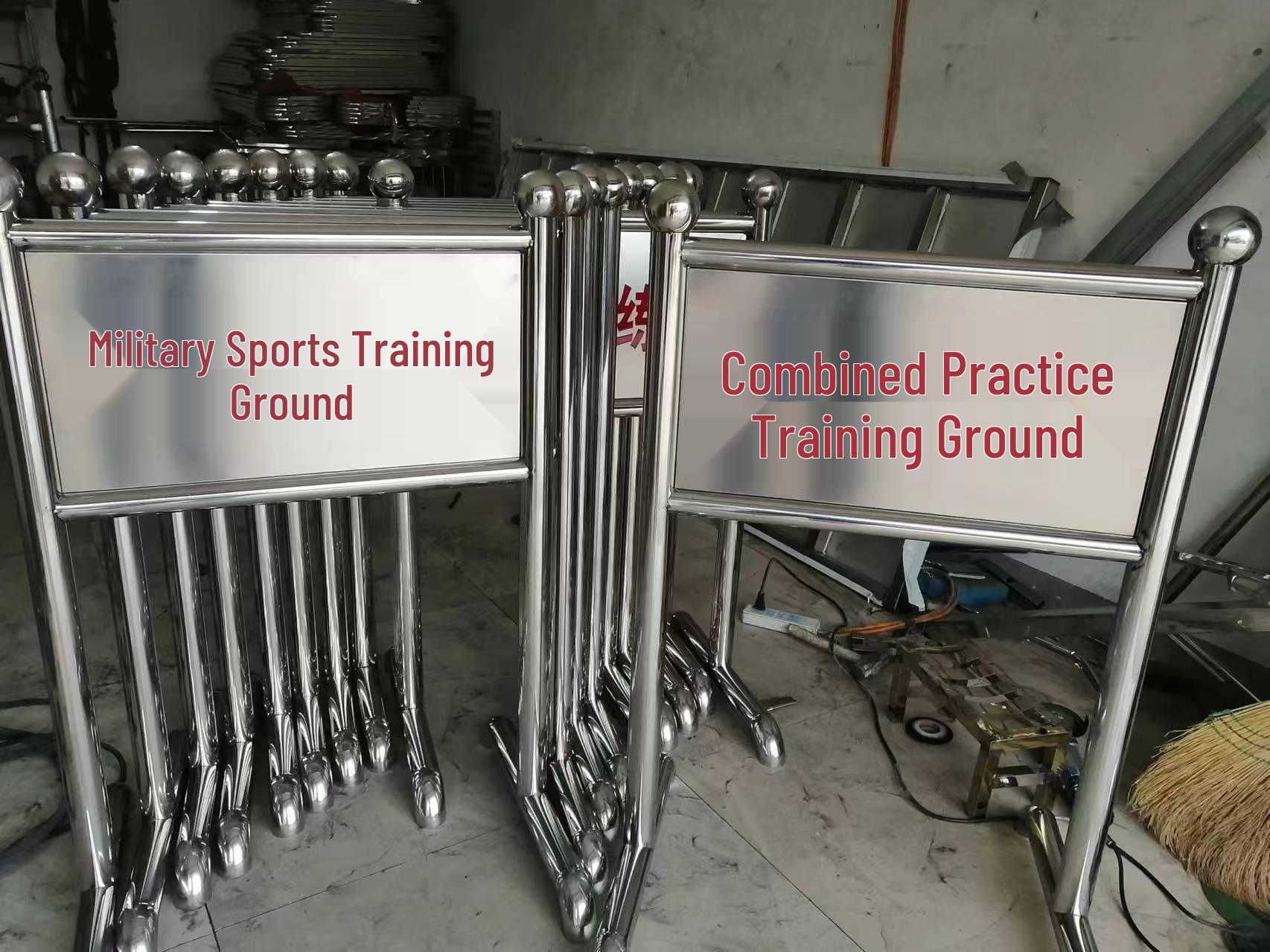Stainless Steel Training Ground Sign Post Indicator