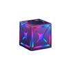 Black Warrior Rubik's Cube Bluetooth Speaker: High-Fidelity Sound, Seven-Color Lights, Large Volume Subwoofer