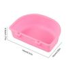 Plastic Hanging Pet Bowl With Hook Dog Drinking Water Bowl Feeding Cup Pet Cat Food Bowl For Small Dogs RabbitFeeder Guinea Pig