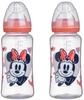 Set of 2 Baby Bottles - DISNEY BABY - MINNIE COLLECTOR - 360 Ml - Silicone Teat - 3-position Flow