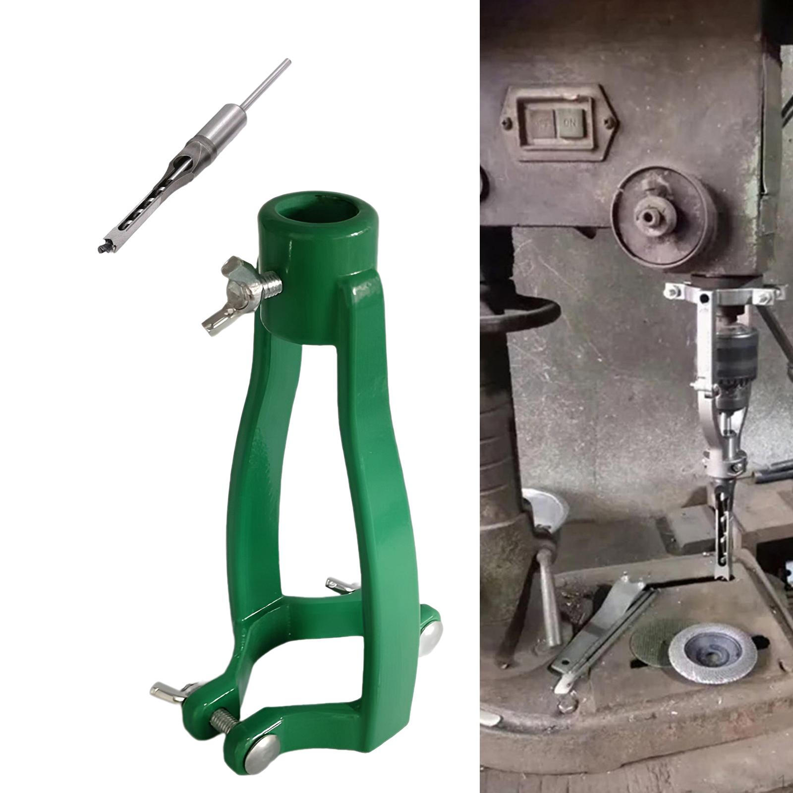 

Кронштейн адаптера для сверла с квадратным отверстием, прочный, профессиональный, быстрая установка, разборка, нержавеющая сталь 8x60x195mm Bit