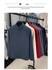 Men's Plush Lined Half-Zip Stand Collar Sweatshirt - Warm Outdoor Base Layer for Autumn & Winter